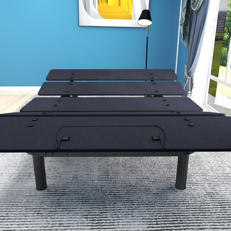 Alwyn Home Mobley Zero Gravity Adjustable Bed with Wireless Remote